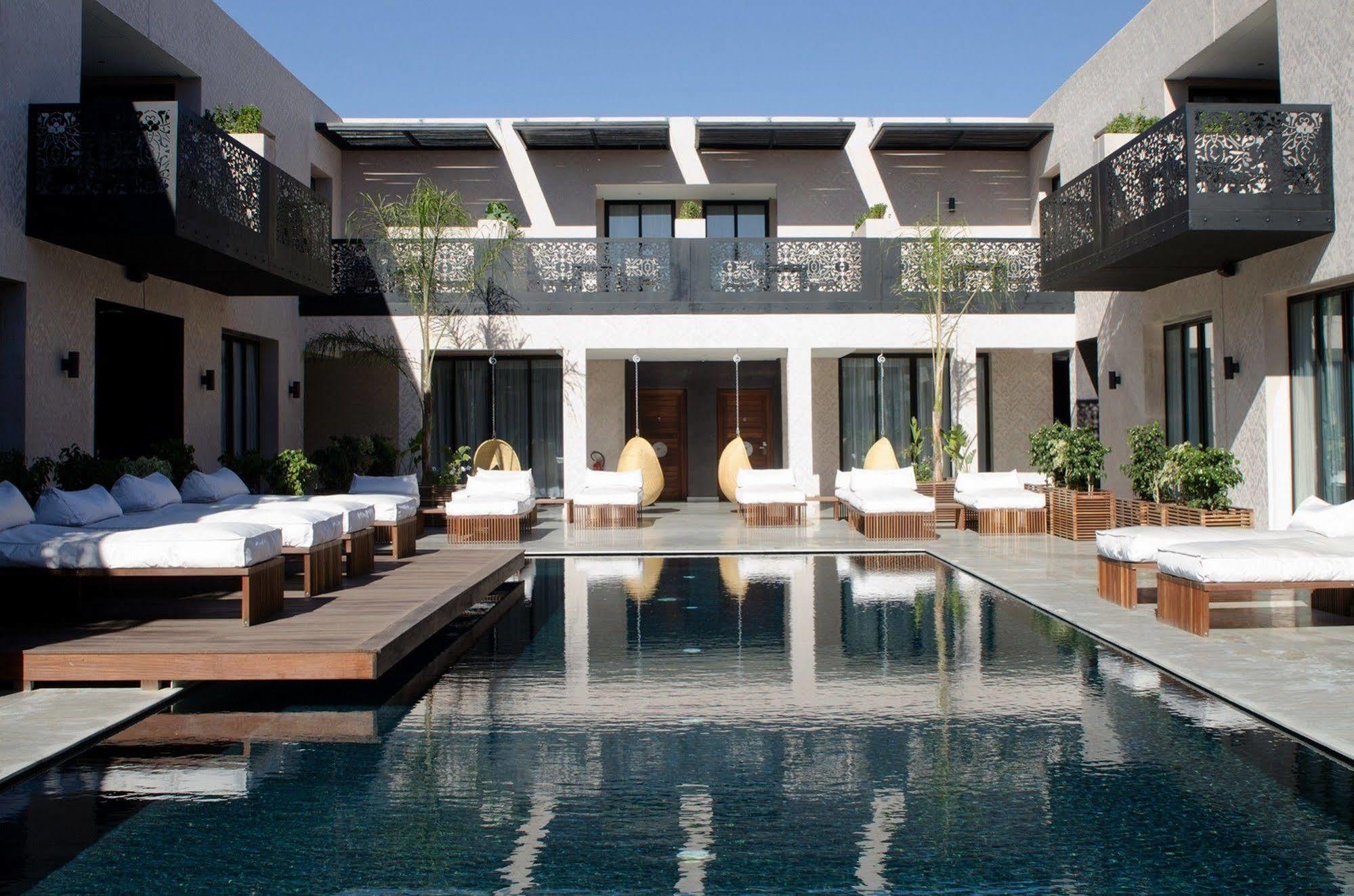 세사르 리조트 앤 스파 마라케시 외부 사진 The Hotel's courtyard